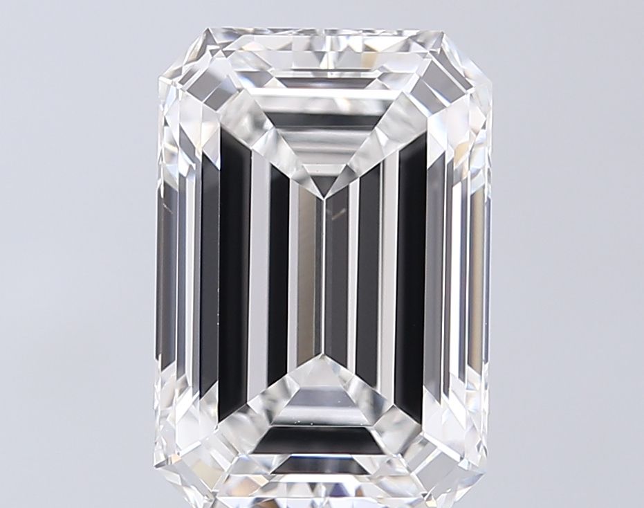 6.09 ct. emerald Lab Grown Diamond front image