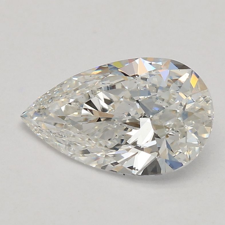 0.75 ct. pear Lab Grown Diamond front image