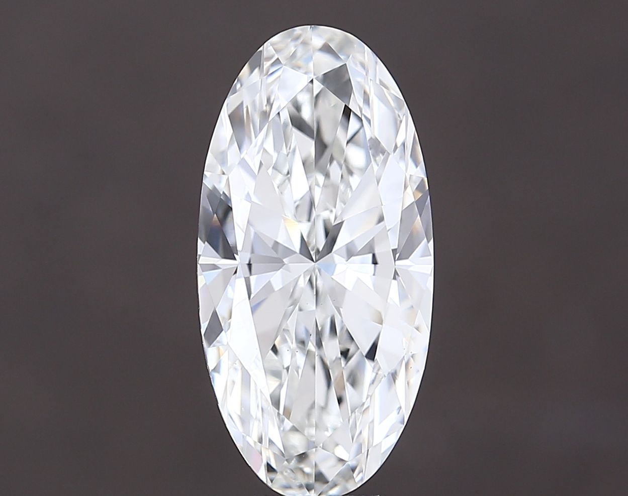 5.03 ct. oval Lab Grown Diamond front image