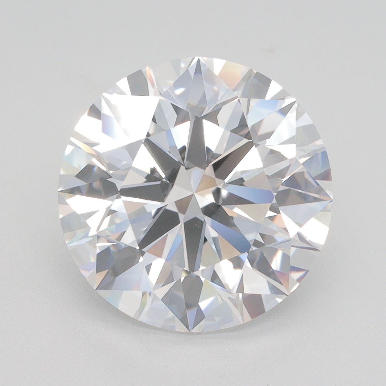 6.11 ct. round Lab Grown Diamond front image