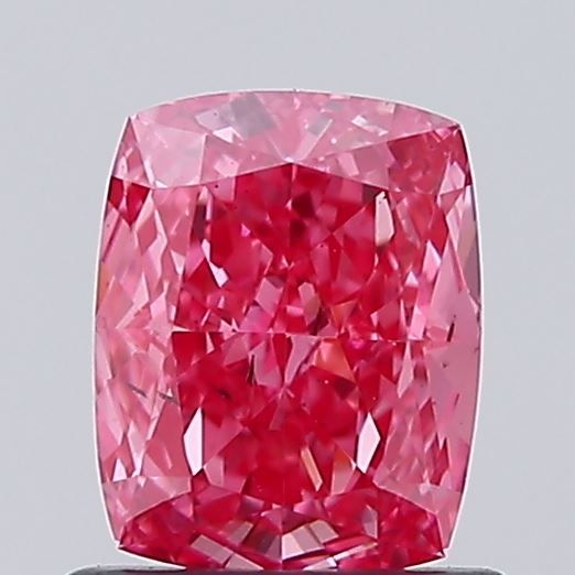 1.03 CT Fancy Vivid Pink CUSHION MODIFIED