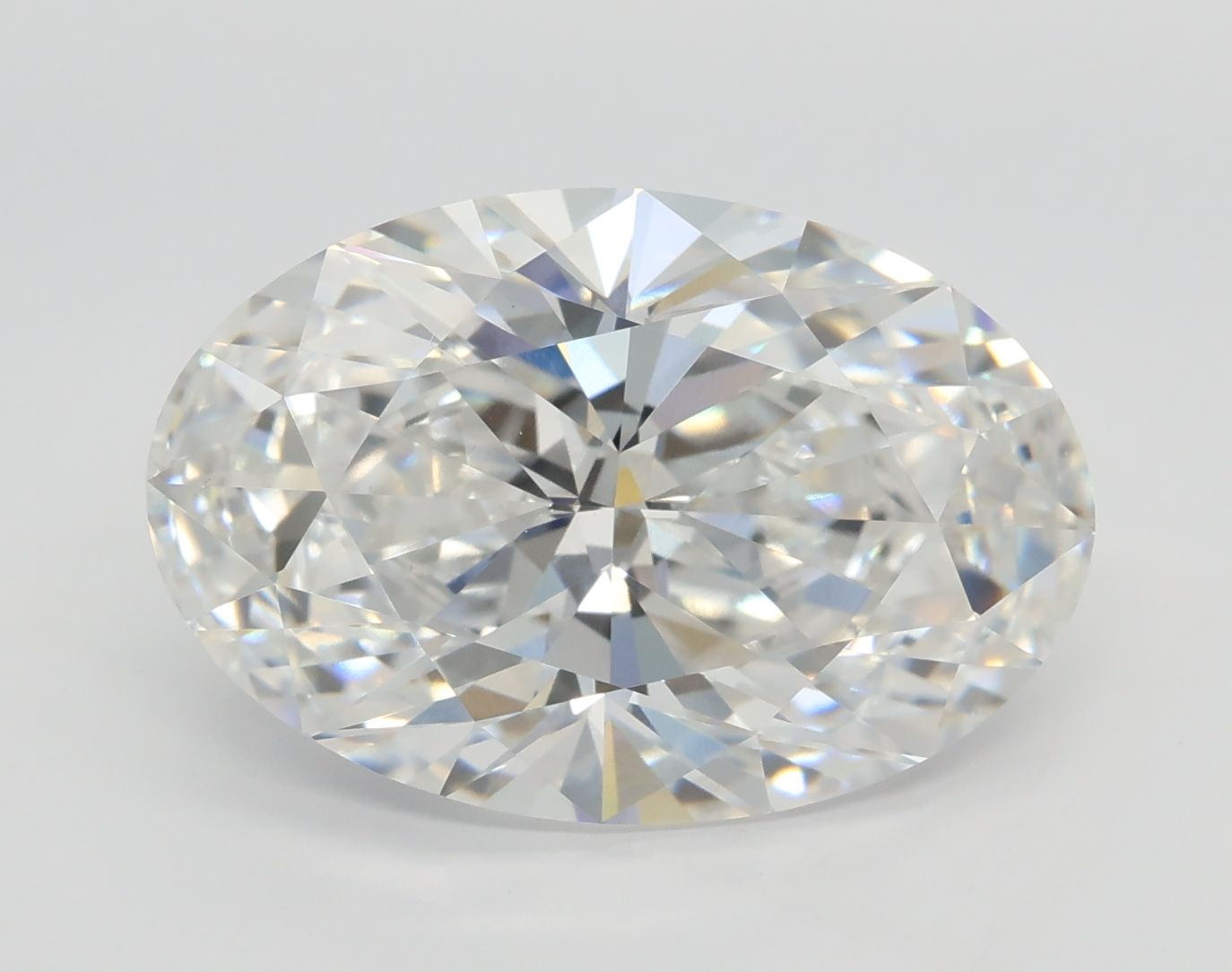 7.06 ct. oval Lab Grown Diamond front image