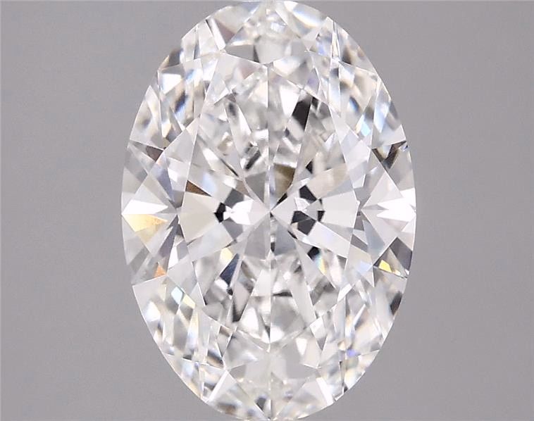 3.73 ct. oval Lab Grown Diamond front image