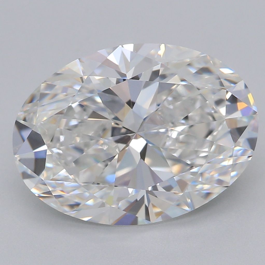 3.02 ct. oval Lab Grown Diamond front image