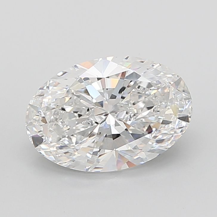 8.01 ct. oval Lab Grown Diamond front image