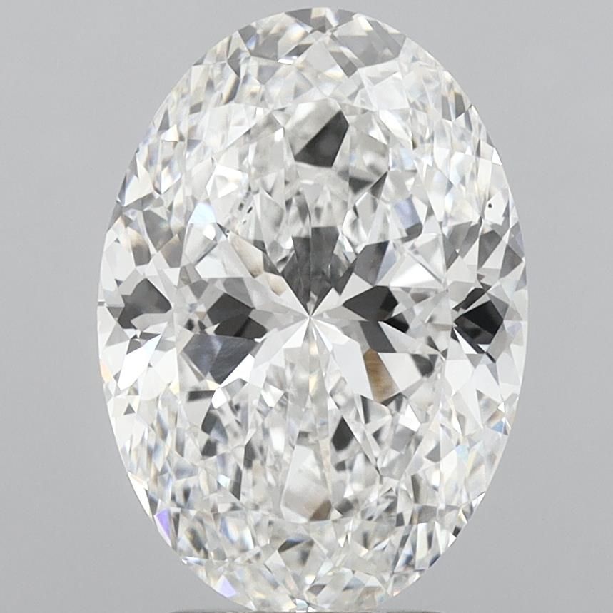 4.99 ct. oval Lab Grown Diamond front image