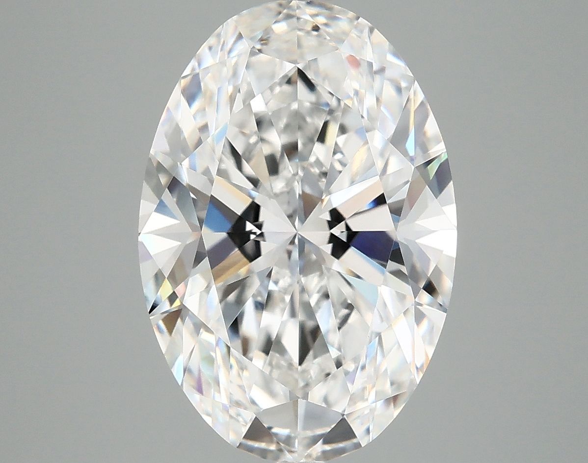 5.01 ct. oval Lab Grown Diamond front image