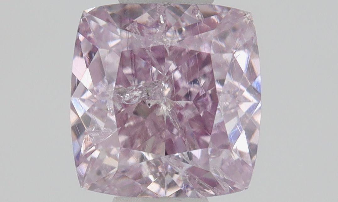 Diament 0.51 ct Fancy Intense Purple Pink/I3