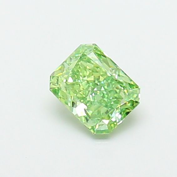 1.0 CT Fancy Vivid Green RADIANT