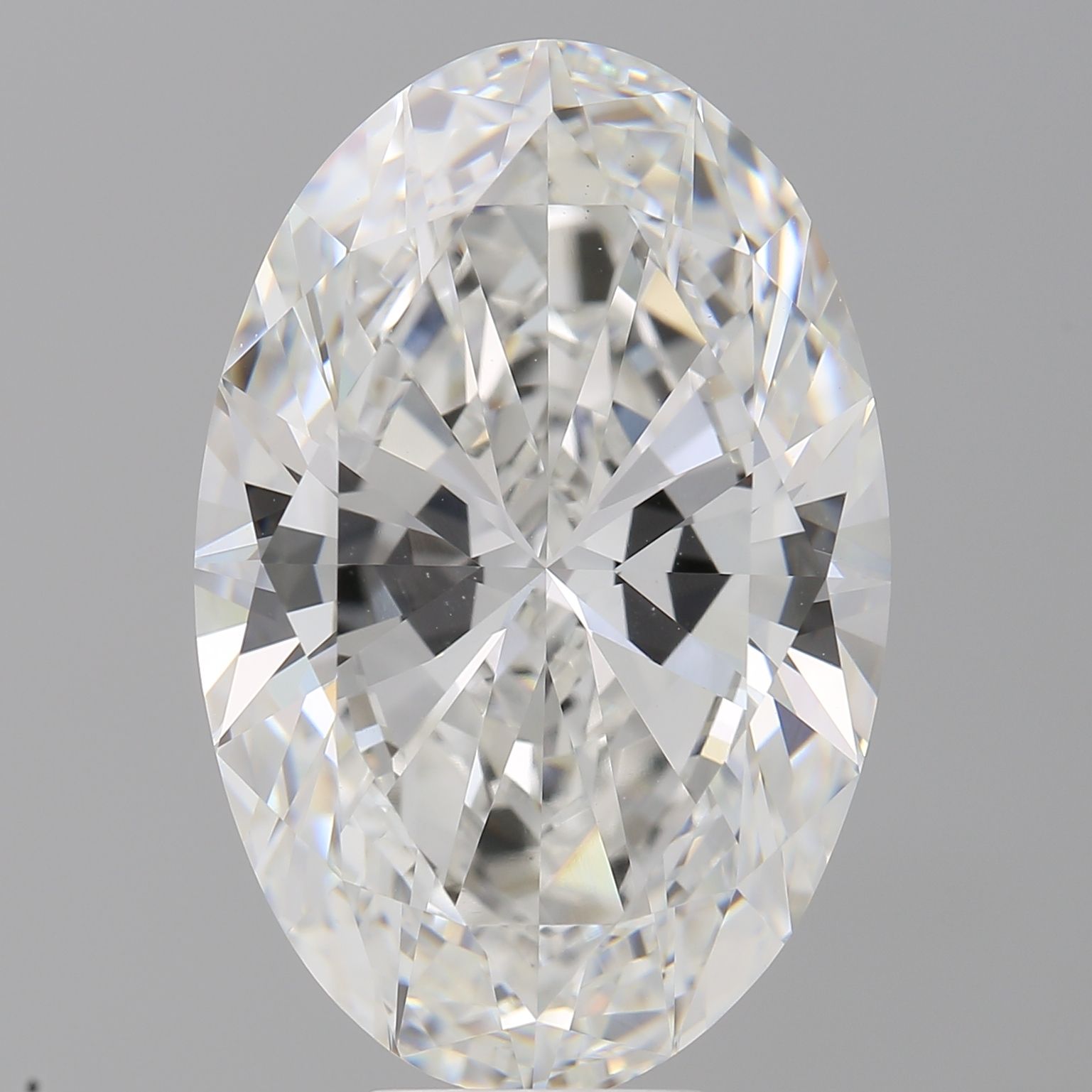 10.58 ct. oval Lab Grown Diamond front image