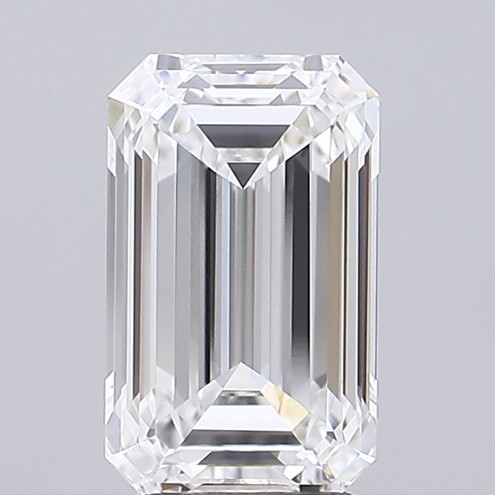 2.73 ct. emerald Lab Grown Diamond front image