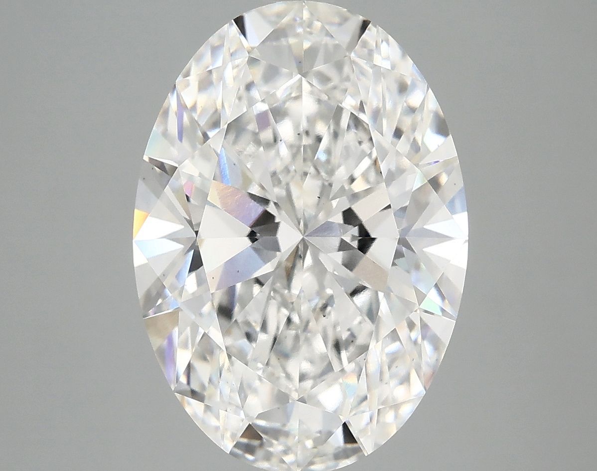 5.10 ct. oval Lab Grown Diamond front image
