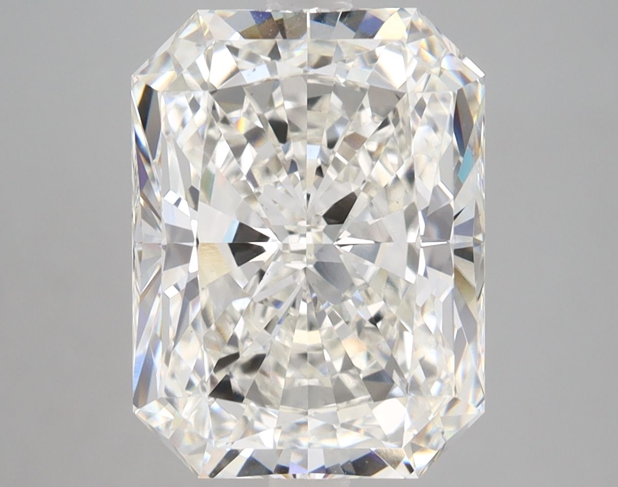 6.09 ct. radiant Lab Grown Diamond front image