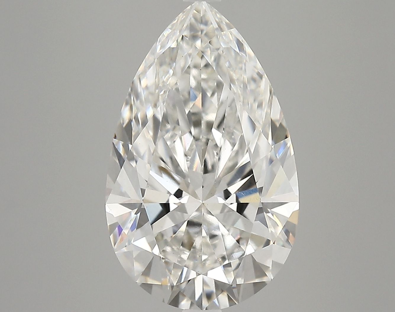 5.07 ct. pear Lab Grown Diamond front image