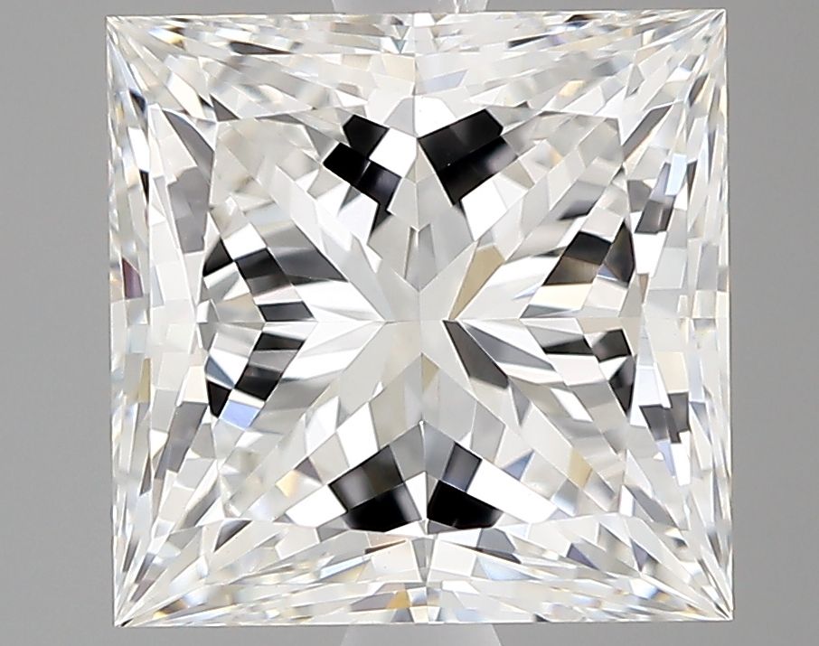 3.02 ct. princess Lab Grown Diamond front image