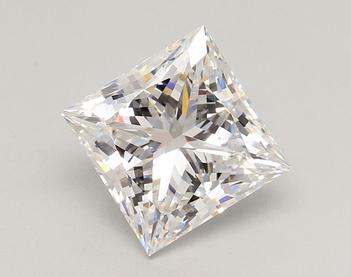 4.06 ct. princess Lab Grown Diamond front image