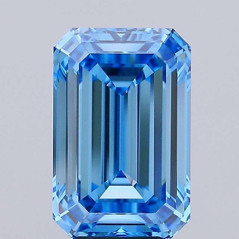 7.03 ct. emerald Lab Grown Diamond front image