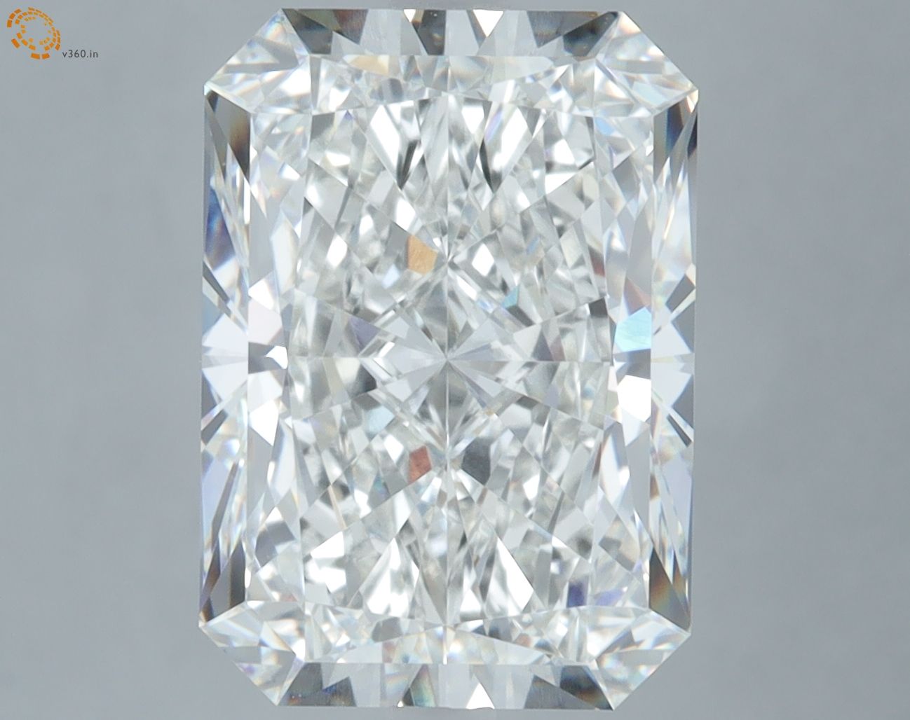 7.51 ct. radiant Lab Grown Diamond front image