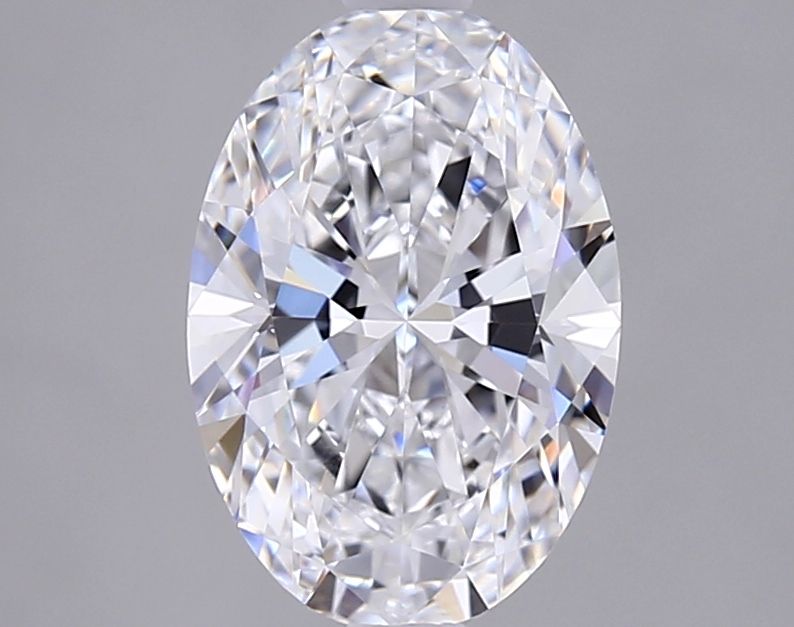 2.12 ct. oval Lab Grown Diamond front image