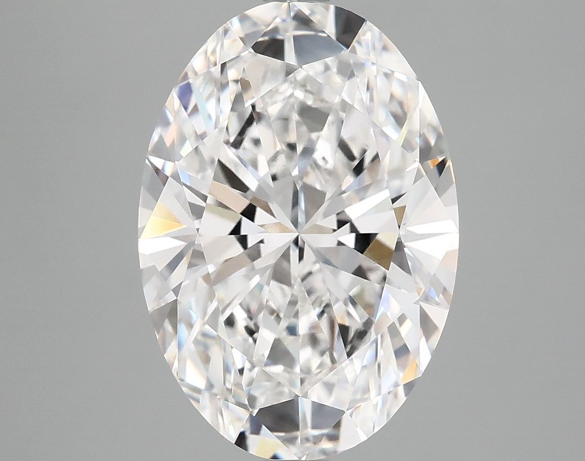 5.01 ct. oval Lab Grown Diamond front image