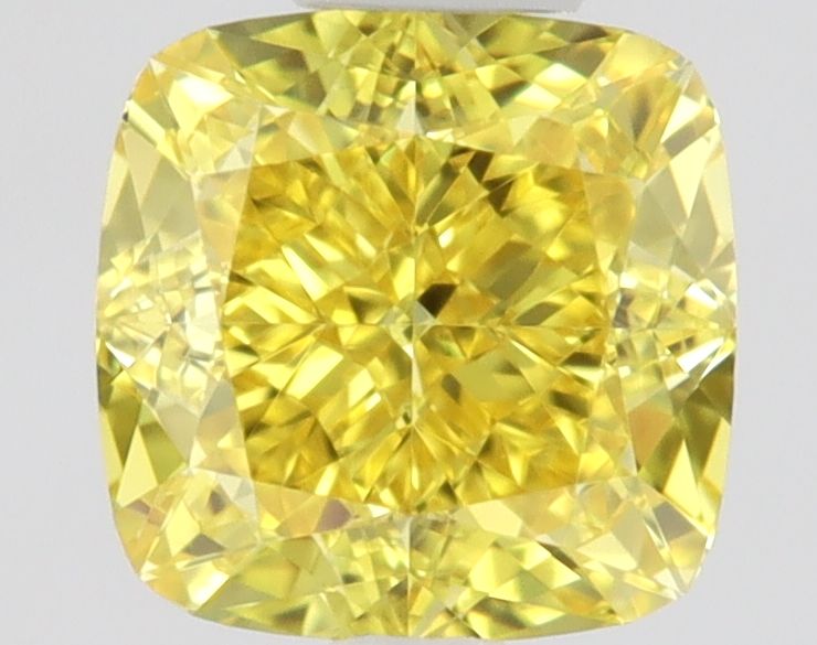Diament 0.45 ct Fancy Vivid Yellow/VVS2