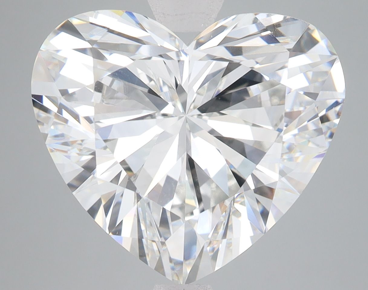 8.09 ct. heart Lab Grown Diamond front image