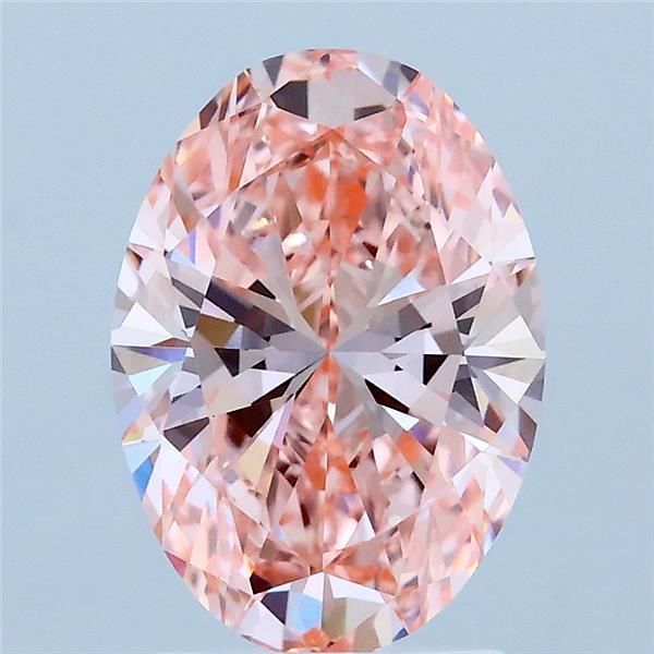 2.07 ct. oval Lab Grown Diamond front image