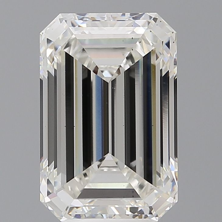 5.08 ct. emerald Lab Grown Diamond front image