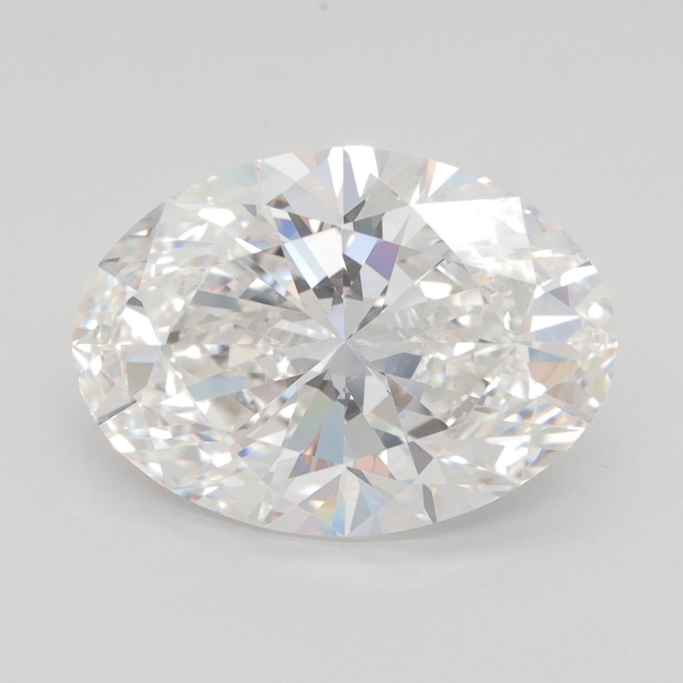 6.32 ct. oval Lab Grown Diamond front image