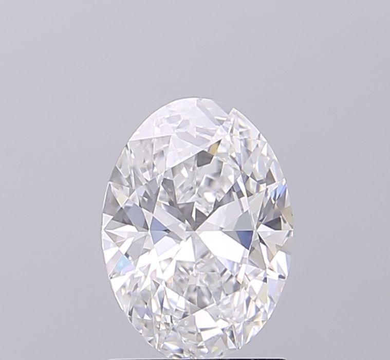 1.38 ct. oval Lab Grown Diamond front image