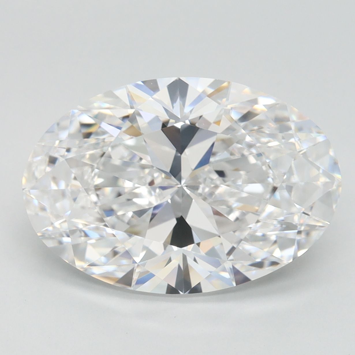 3.89 ct. oval Lab Grown Diamond front image