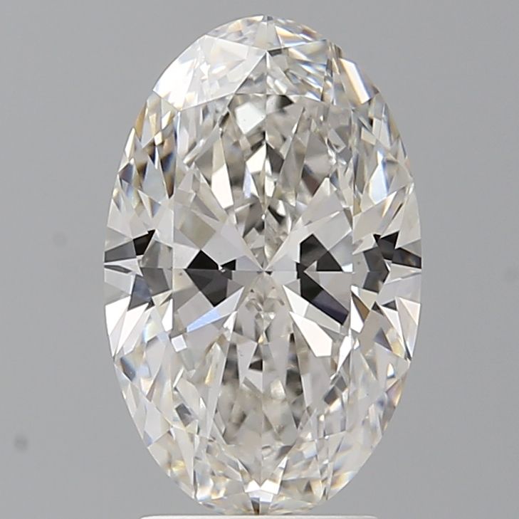 3.06 ct. oval Lab Grown Diamond front image