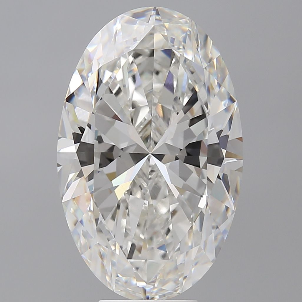 8.59 ct. oval Lab Grown Diamond front image