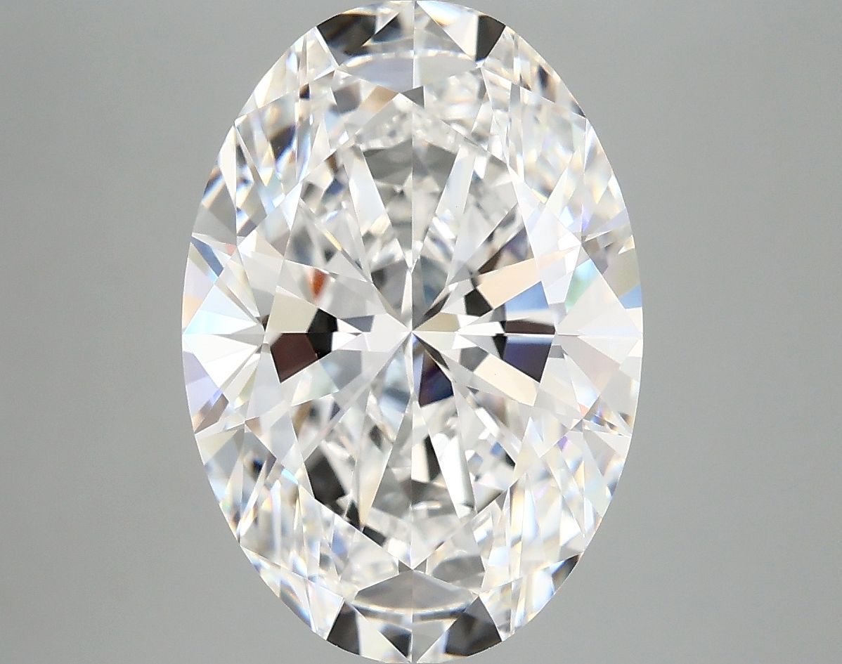 5.06 ct. oval Lab Grown Diamond front image