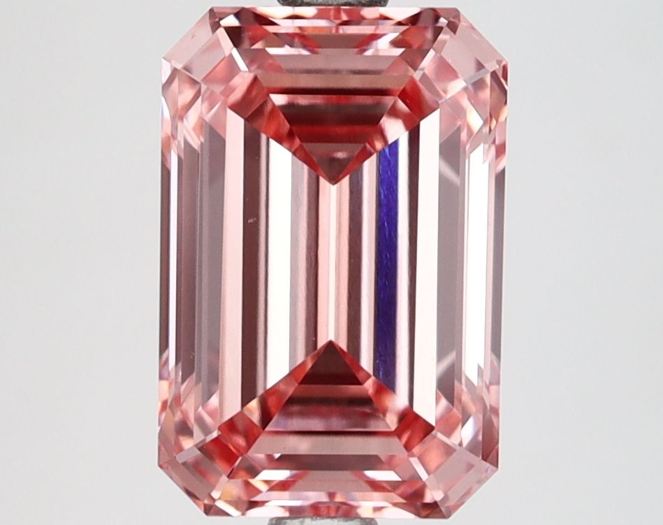 2.85 ct. emerald Lab Grown Diamond front image