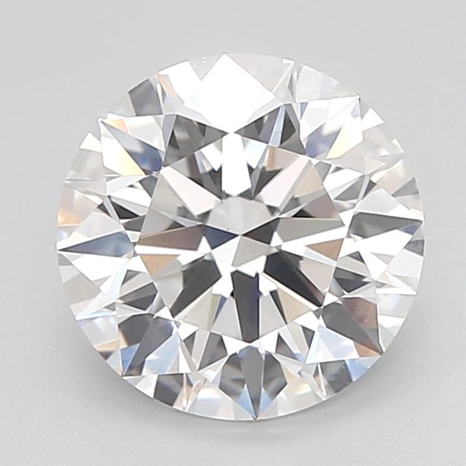 2.54 ct. round Lab Grown Diamond front image