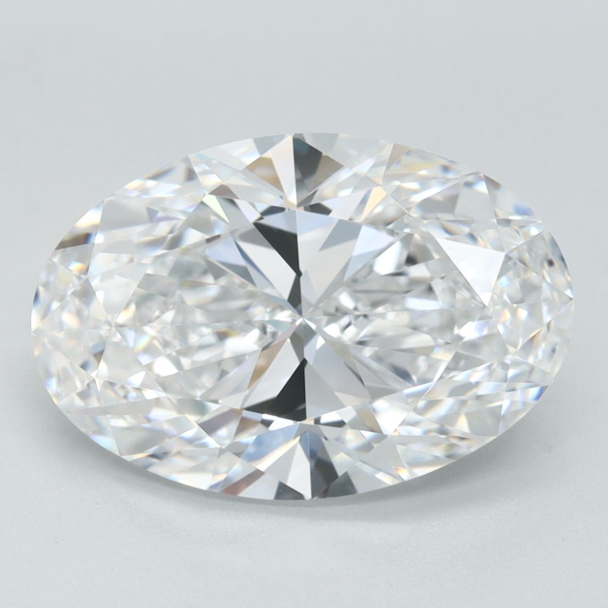 4.02 ct. oval Lab Grown Diamond front image