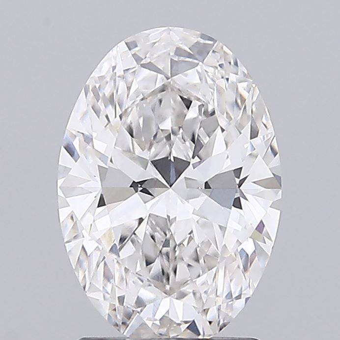 2.06 ct. oval Lab Grown Diamond front image