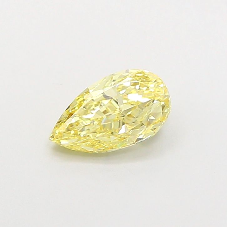 1.0 CT Fancy Yellow PEAR