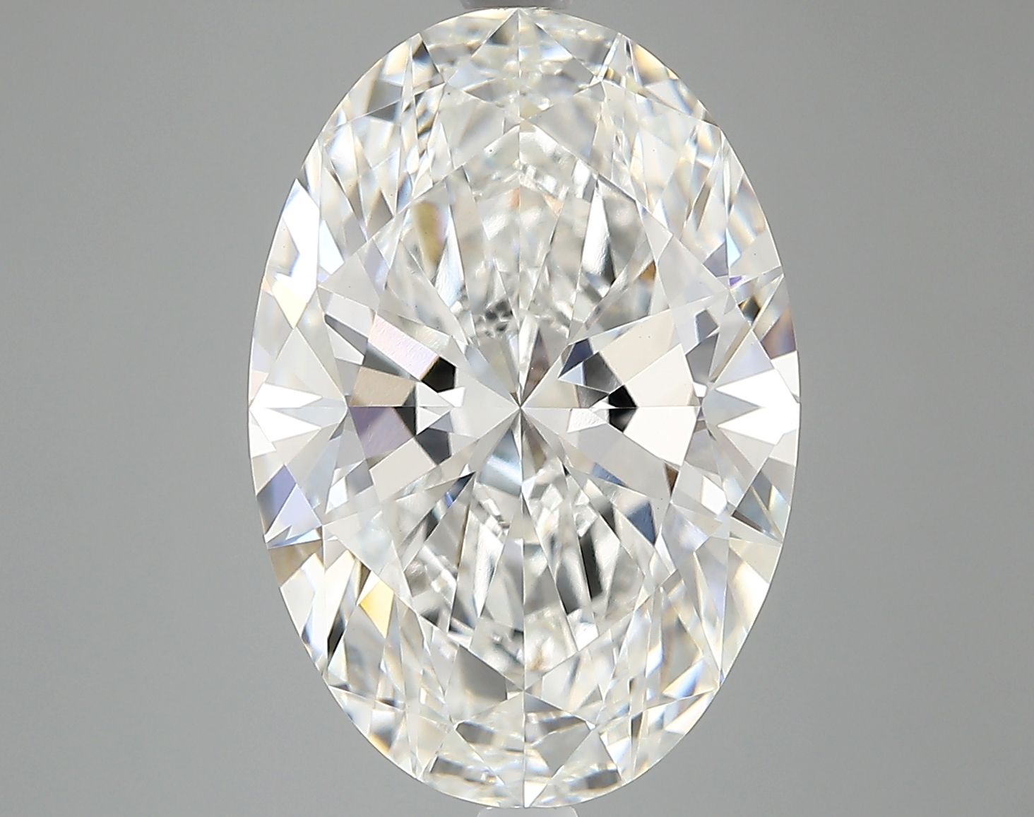 6.05 ct. oval Lab Grown Diamond front image