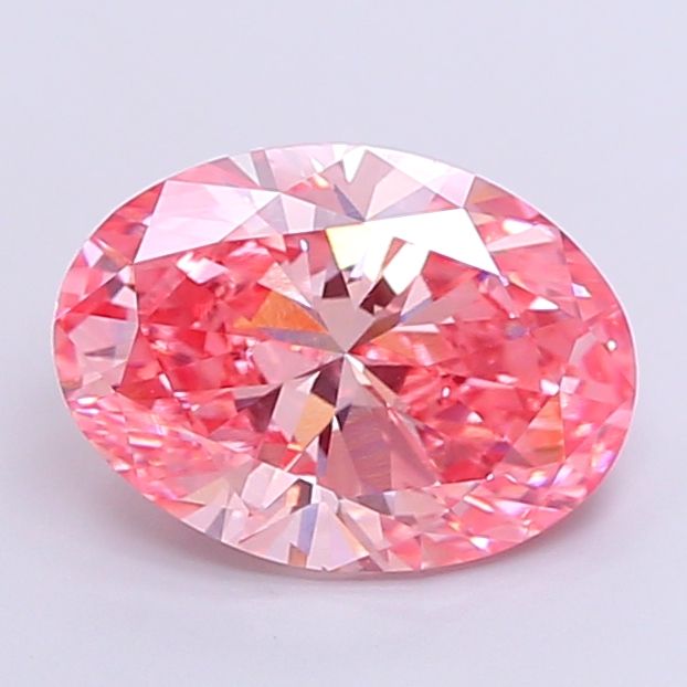 4.15 ct. oval Lab Grown Diamond front image