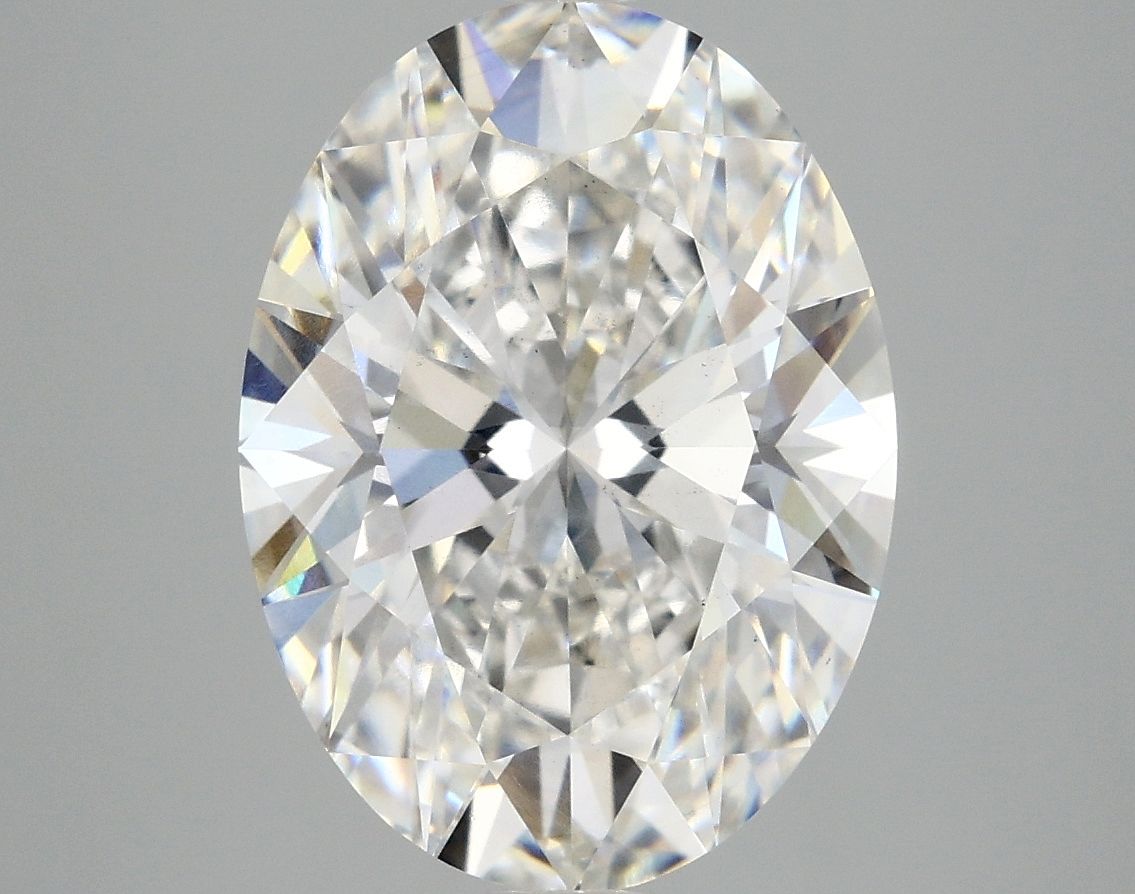 5.09 ct. oval Lab Grown Diamond front image
