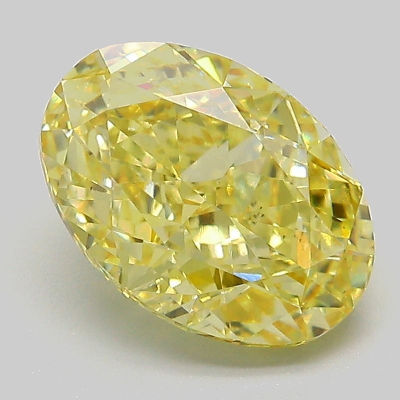 3.01 ct. oval Lab Grown Diamond front image