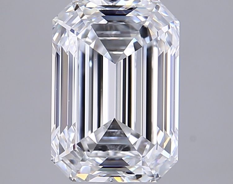 2.71 ct. emerald Lab Grown Diamond front image