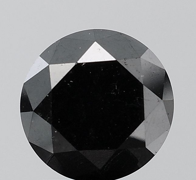 Diament 2.54 ct Fancy Black/VS1