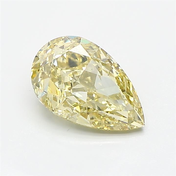 1.54 CT Fancy Yellow PEAR