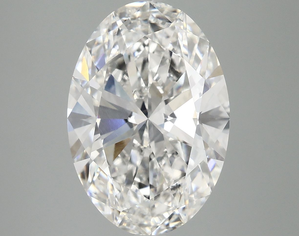 5.03 ct. oval Lab Grown Diamond front image
