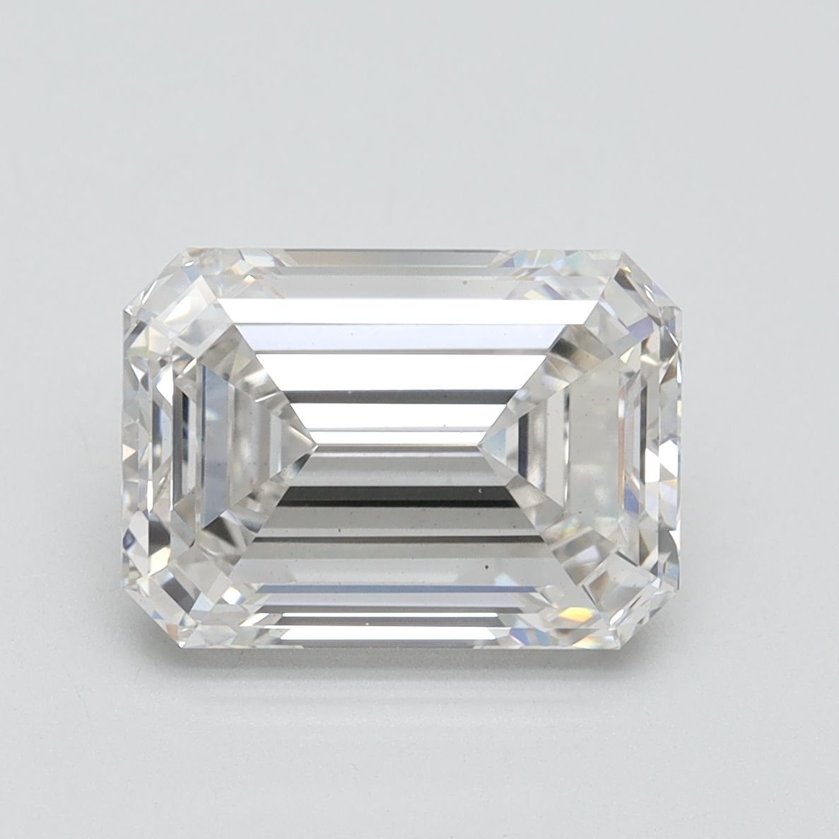 4.05 ct. emerald Lab Grown Diamond front image