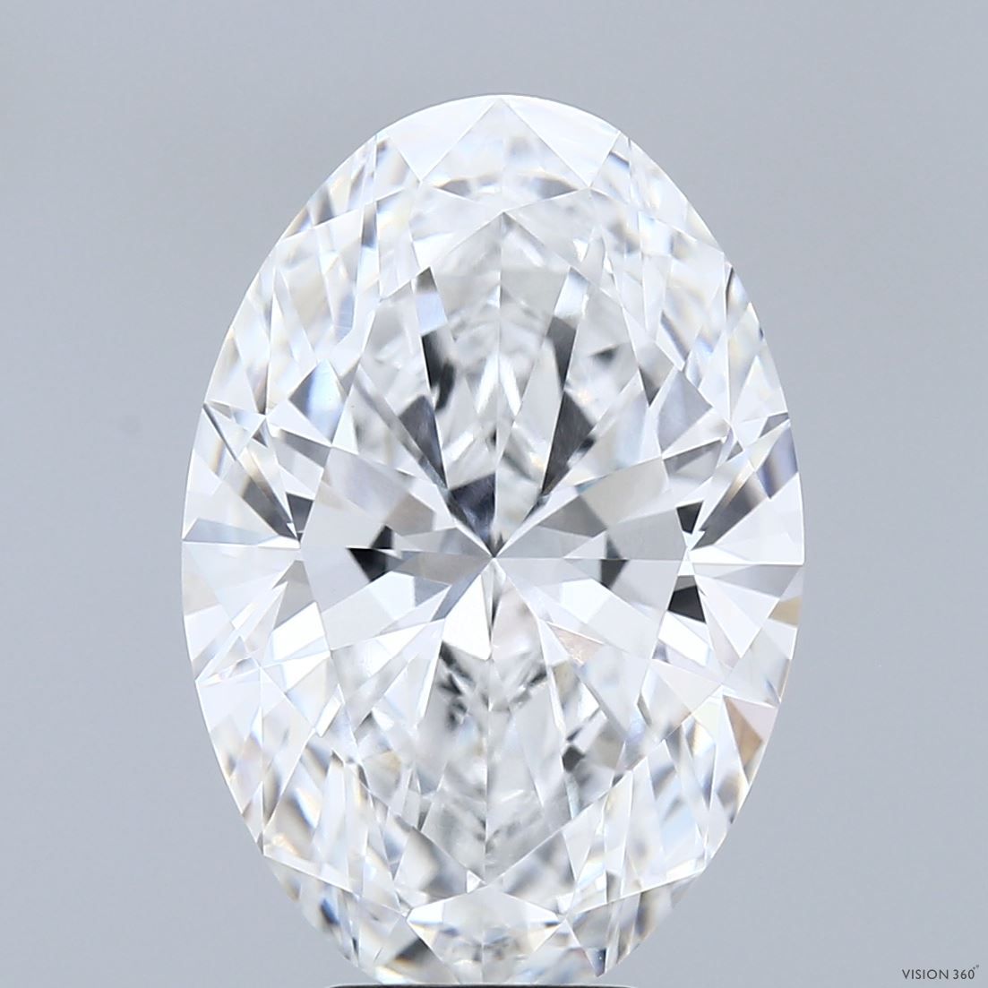 7.00 ct. oval Lab Grown Diamond front image