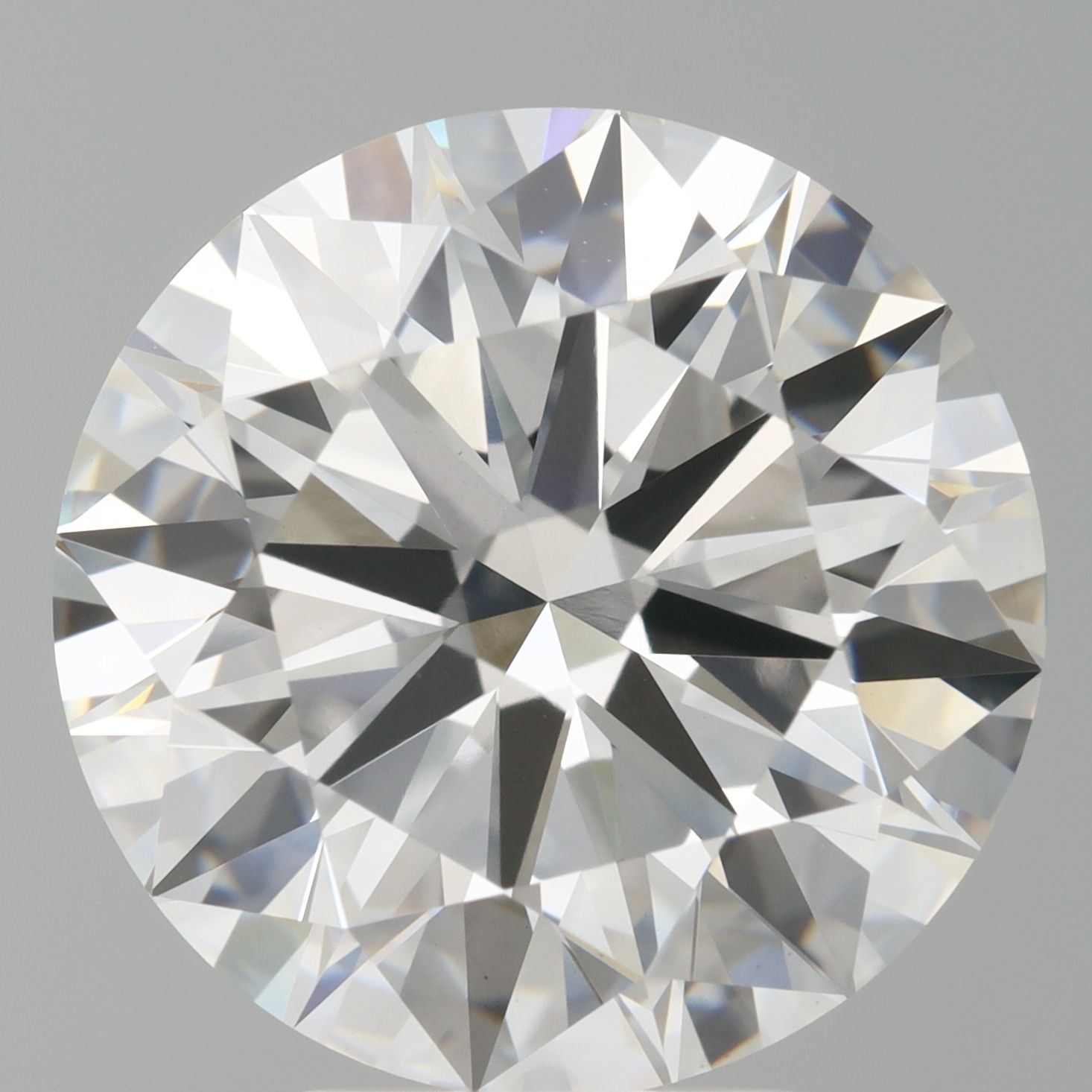 6.08 ct. round Lab Grown Diamond front image